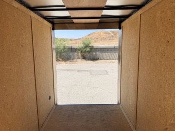 6x12 LOOK ST DLX Tandem Axle Enclosed Cargo Trailer | 16" OC Walls | Double Cargo Doors | 7,000 LB GVWR