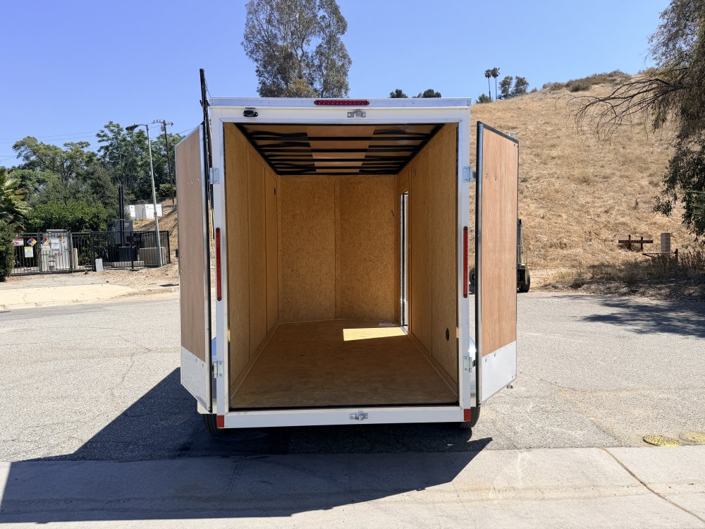 6x12 LOOK ST DLX Tandem Axle Enclosed Cargo Trailer | 16" OC Walls | Double Cargo Doors | 7,000 LB GVWR
