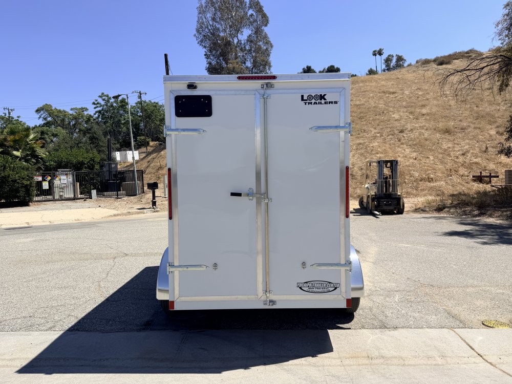 6x12 LOOK ST DLX Tandem Axle Enclosed Cargo Trailer | 16" OC Walls | Double Cargo Doors | 7,000 LB GVWR