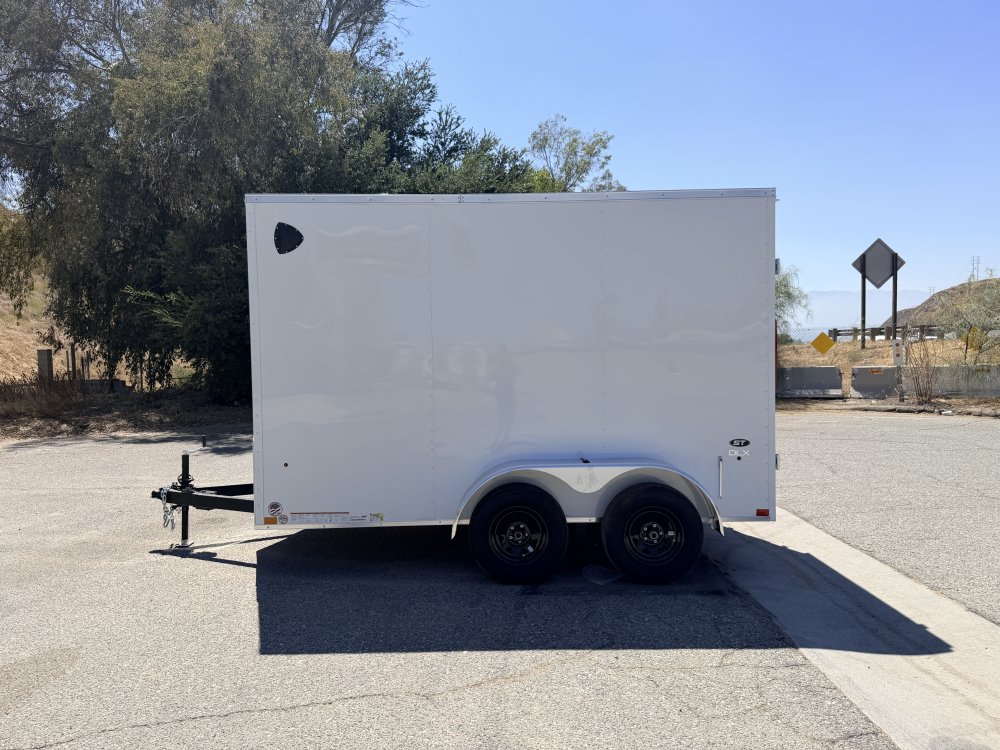 6x12 LOOK ST DLX Tandem Axle Enclosed Cargo Trailer | 16" OC Walls | Double Cargo Doors | 7,000 LB GVWR