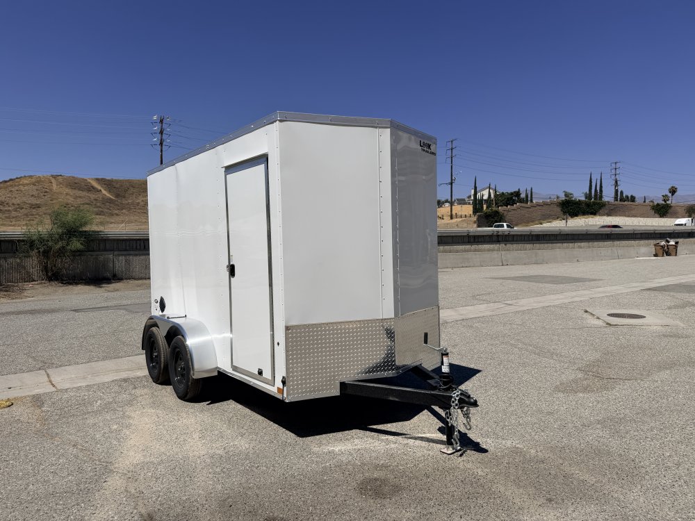 6x12 LOOK ST DLX Tandem Axle Enclosed Cargo Trailer | 16" OC Walls | Double Cargo Doors | 7,000 LB GVWR