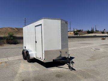 6x12 LOOK ST DLX Tandem Axle Enclosed Cargo Trailer | 16" OC Walls | Double Cargo Doors | 7,000 LB GVWR