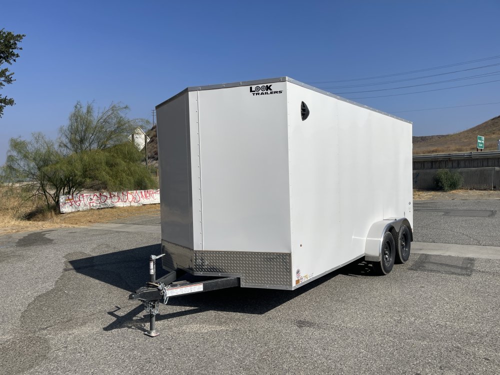 7'x16' Look Enclosed Cargo