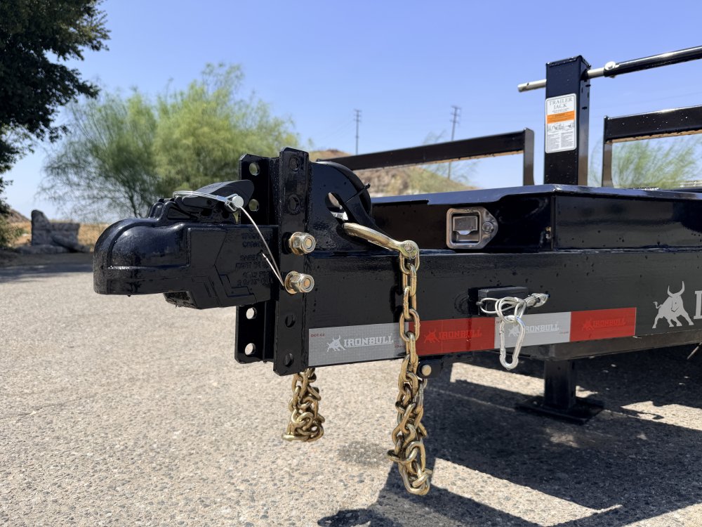 102x20 IronBull Equipment Trailer | 14,000 LB GVWR | Drive-Over Fenders | 6" Channel Frame