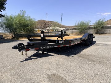 102x20 IronBull Equipment Trailer | 14,000 LB GVWR | Drive-Over Fenders | 6" Channel Frame