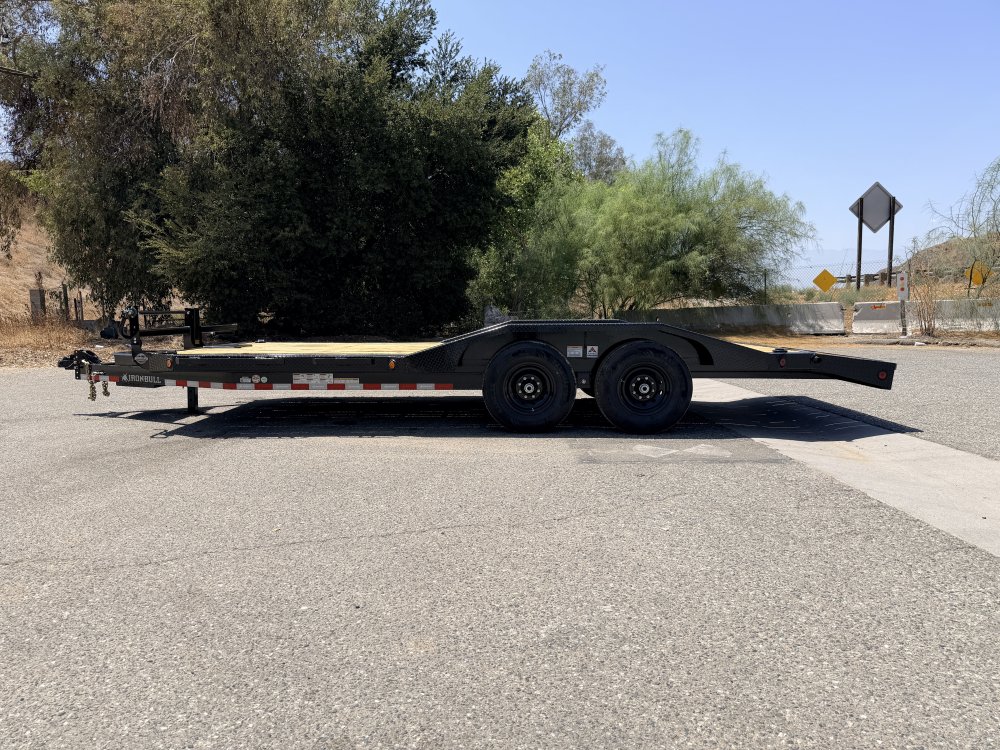 102x20 IronBull Equipment Trailer | 14,000 LB GVWR | Drive-Over Fenders | 6" Channel Frame