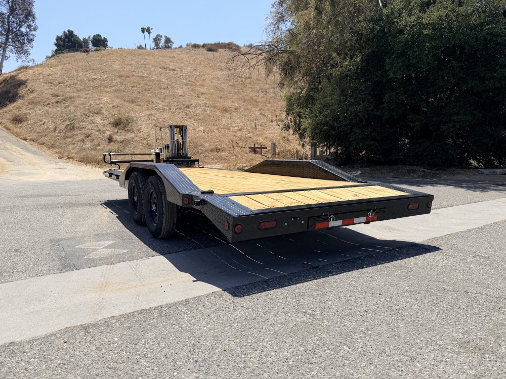 102x20 IronBull Equipment Trailer | 14,000 LB GVWR | Drive-Over Fenders | 6" Channel Frame