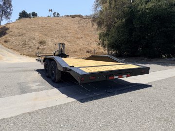 102x20 IronBull Equipment Trailer | 14,000 LB GVWR | Drive-Over Fenders | 6" Channel Frame