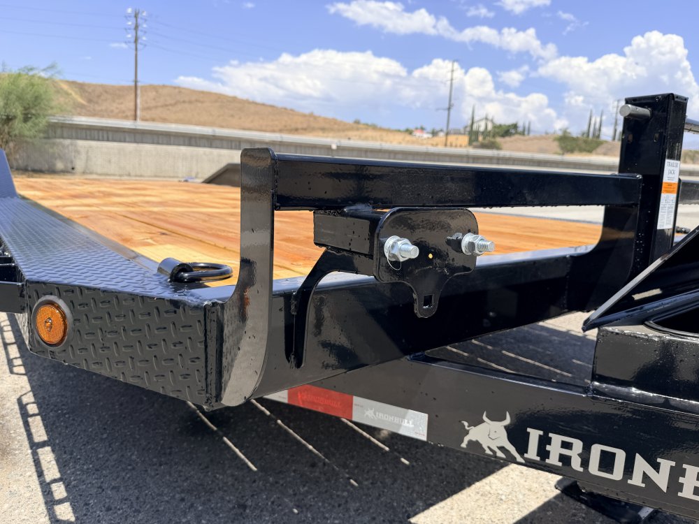 IronBull ETB102x22 Equipment Trailer | 14K GVWR | Drive-Over Fenders | Toolbox & Winch Plate
