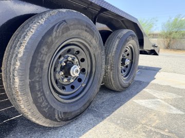 IronBull ETB102x22 Equipment Trailer | 14K GVWR | Drive-Over Fenders | Toolbox & Winch Plate