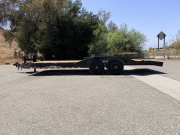 IronBull ETB102x22 Equipment Trailer | 14K GVWR | Drive-Over Fenders | Toolbox & Winch Plate