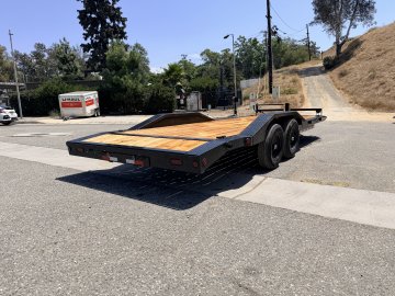 IronBull ETB102x22 Equipment Trailer | 14K GVWR | Drive-Over Fenders | Toolbox & Winch Plate