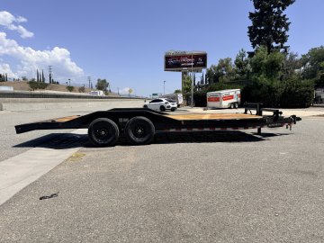 IronBull ETB102x22 Equipment Trailer | 14K GVWR | Drive-Over Fenders | Toolbox & Winch Plate