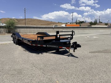IronBull ETB102x22 Equipment Trailer | 14K GVWR | Drive-Over Fenders | Toolbox & Winch Plate