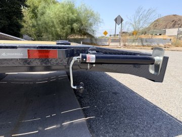 IronBull ETB102x24 Equipment Trailer | 14K GVWR | 8" Channel Frame | Drive-Over Fenders | Toolbox & Winch Plate