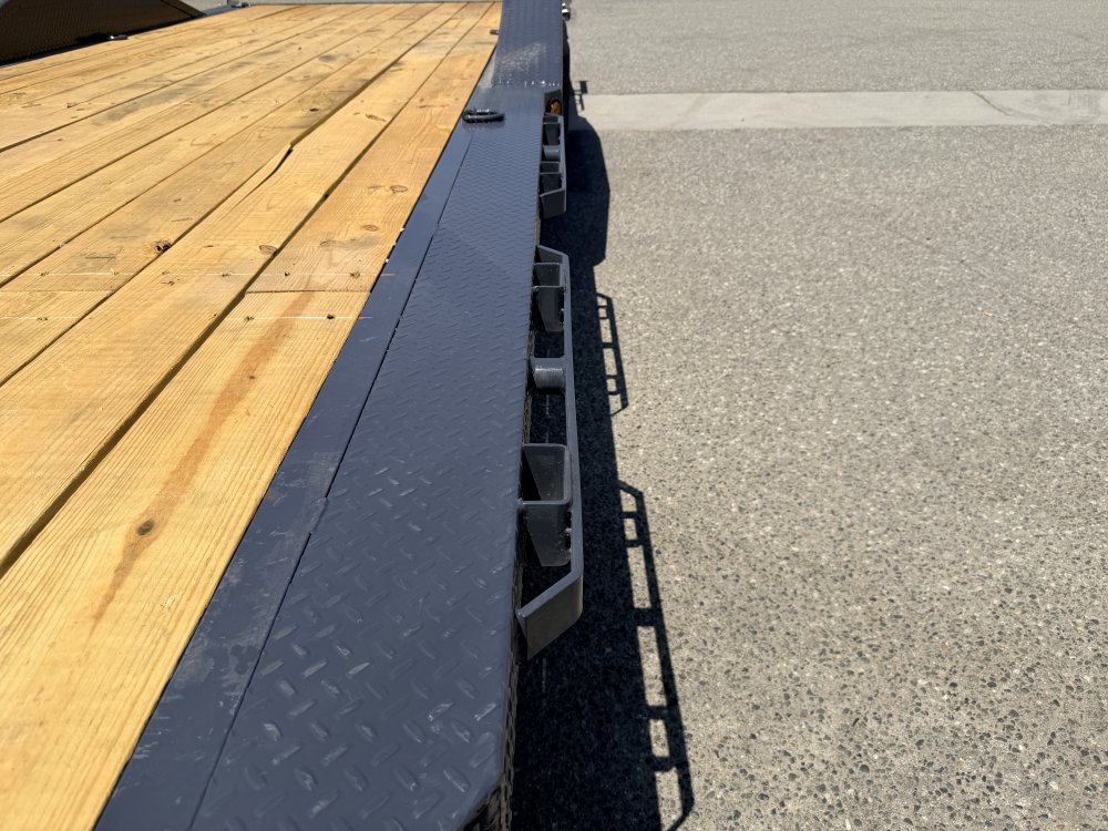 IronBull ETB102x24 Equipment Trailer | 14K GVWR | 8" Channel Frame | Drive-Over Fenders | Toolbox & Winch Plate