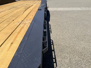 IronBull ETB102x24 Equipment Trailer | 14K GVWR | 8" Channel Frame | Drive-Over Fenders | Toolbox & Winch Plate