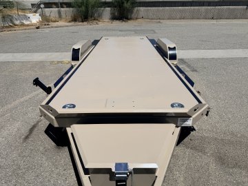 IronBull TRB83x20 Gravity Tilt Car Hauler | 10K GVWR | Steel Deck | Toolbox & Winch Plate