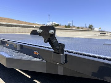 IronBull TRB83x20 Gravity Tilt Car Hauler | 10K GVWR | Steel Deck | Toolbox & Winch Plate