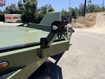 IronBull TRB83x20 Gravity Tilt Car Hauler | 10K GVWR | Steel Deck | Toolbox & Winch Plate