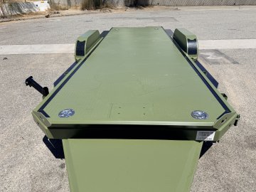 IronBull TRB83x20 Gravity Tilt Car Hauler | 10K GVWR | Steel Deck | Toolbox & Winch Plate