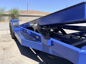 IronBull TRB83x20 Gravity Tilt Car Hauler | 10K GVWR | Steel Deck | Toolbox & Winch Plate