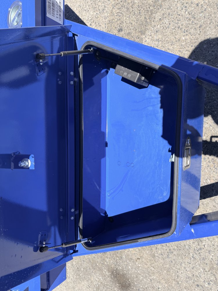 IronBull TRB83x20 Gravity Tilt Car Hauler | 10K GVWR | Steel Deck | Toolbox & Winch Plate