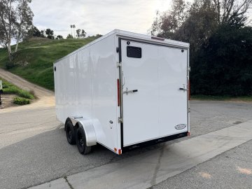 7'x16' Look Enclosed Cargo