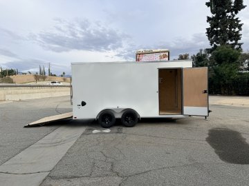 7'x16' Look Enclosed Cargo