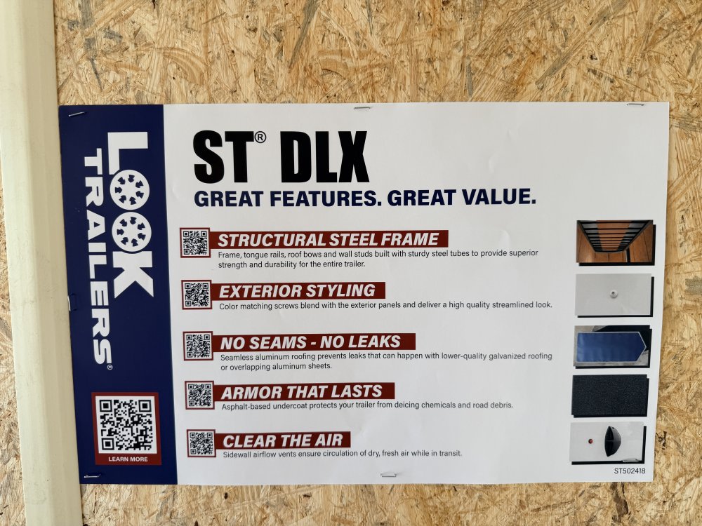 7'x12' Look Enclosed Cargo