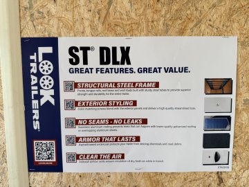 7'x12' Look Enclosed Cargo