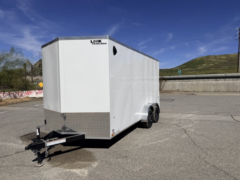 7'x16' Look Enclosed Cargo