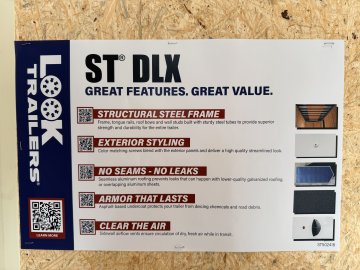 7'x16' Look Enclosed Cargo