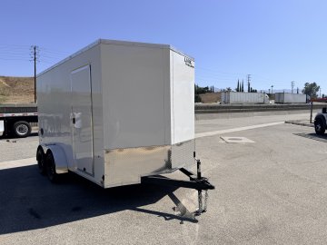 7x14 LOOK ST DLX Tandem Axle Enclosed Cargo Trailer | Ramp Door | Side Door | 7,000 LB GVWR