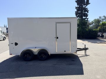 7x14 LOOK ST DLX Tandem Axle Enclosed Cargo Trailer | Ramp Door | Side Door | 7,000 LB GVWR