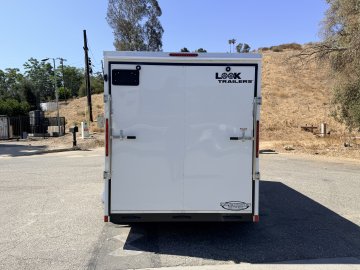 7x14 LOOK ST DLX Tandem Axle Enclosed Cargo Trailer | Ramp Door | Side Door | 7,000 LB GVWR