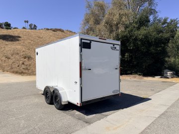 7x14 LOOK ST DLX Tandem Axle Enclosed Cargo Trailer | Ramp Door | Side Door | 7,000 LB GVWR