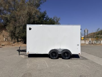 7x14 LOOK ST DLX Tandem Axle Enclosed Cargo Trailer | Ramp Door | Side Door | 7,000 LB GVWR