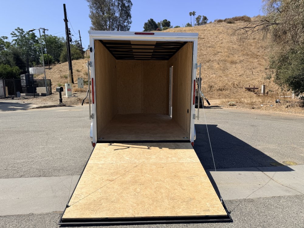 7x14 LOOK ST DLX Tandem Axle Enclosed Cargo Trailer | Ramp Door | Side Door | 7,000 LB GVWR