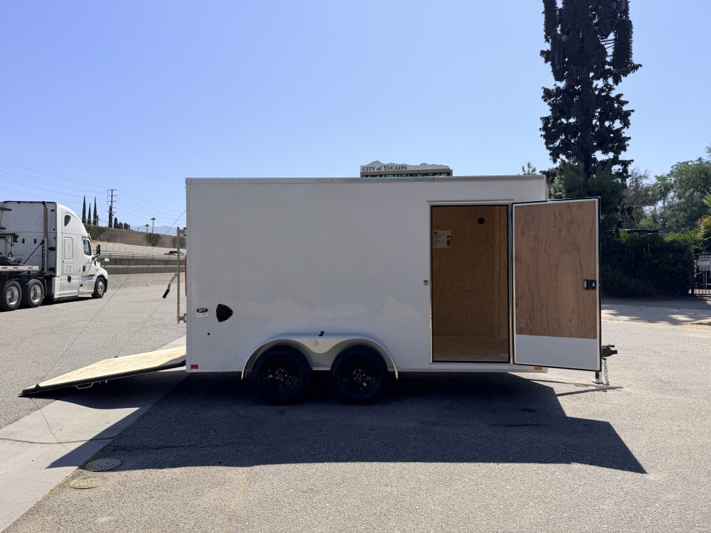 7x14 LOOK ST DLX Tandem Axle Enclosed Cargo Trailer | Ramp Door | Side Door | 7,000 LB GVWR