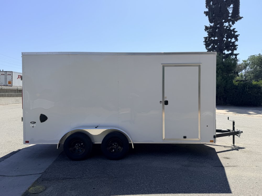 LOOK ST DLX 7x16 Enclosed Cargo Trailer | 7K GVWR | Side Door | Ramp Door