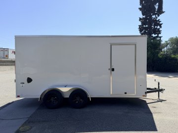 LOOK ST DLX 7x16 Enclosed Cargo Trailer | 7K GVWR | Side Door | Ramp Door