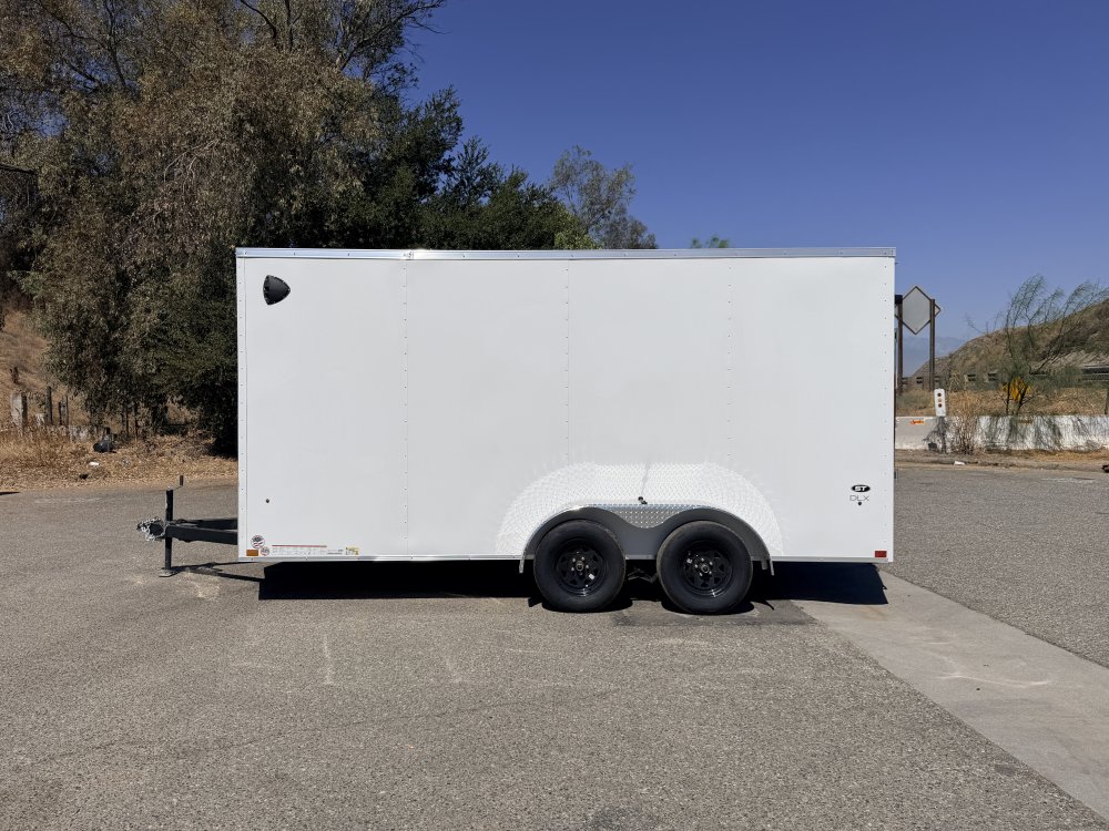 LOOK ST DLX 7x16 Enclosed Cargo Trailer | 7K GVWR | Side Door | Ramp Door