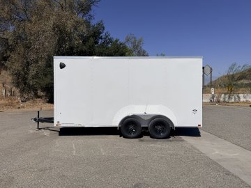 LOOK ST DLX 7x16 Enclosed Cargo Trailer | 7K GVWR | Side Door | Ramp Door