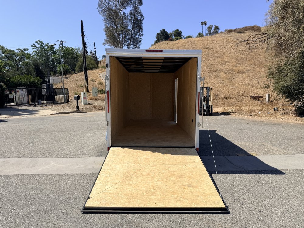 LOOK ST DLX 7x16 Enclosed Cargo Trailer | 7K GVWR | Side Door | Ramp Door