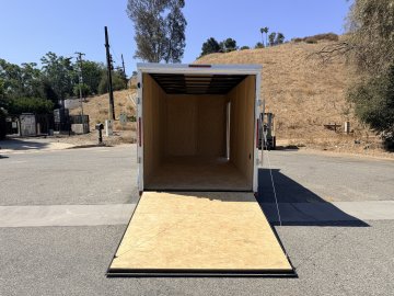 LOOK ST DLX 7x16 Enclosed Cargo Trailer | 7K GVWR | Side Door | Ramp Door