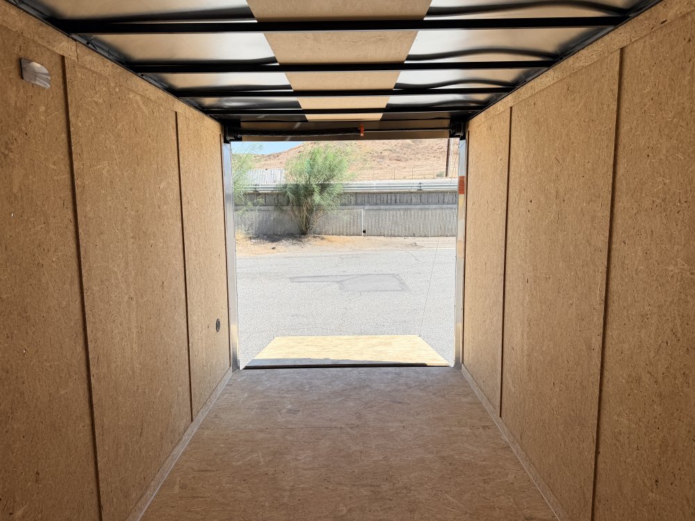LOOK ST DLX 7x16 Enclosed Cargo Trailer | 7K GVWR | Side Door | Ramp Door