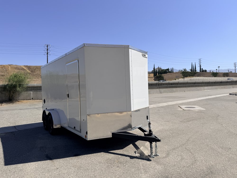 7x16 LOOK ST DLX Enclosed Cargo Trailer | Double Rear Cargo Doors | 7,000 LB GVWR