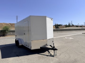 7x16 LOOK ST DLX Enclosed Cargo Trailer | Double Rear Cargo Doors | 7,000 LB GVWR