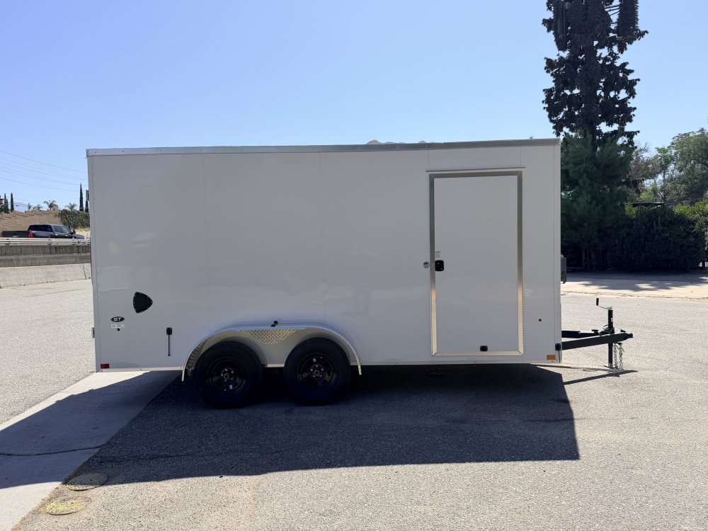 7x16 LOOK ST DLX Enclosed Cargo Trailer | Double Rear Cargo Doors | 7,000 LB GVWR